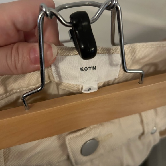 KOTN Cream Jeans - Picture 6 of 6